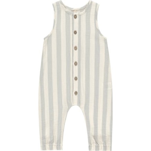 Stripe Organic Cotton Romper, 18-24M
