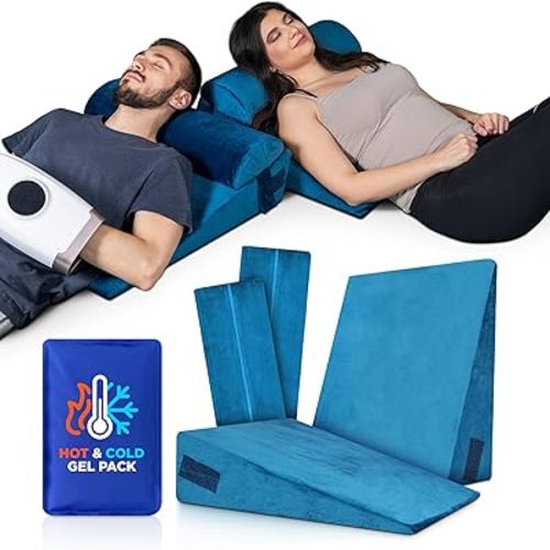 Lunix Orthopedic Bed Wedge Pillow Set