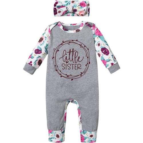 Newborn Baby Girl Clothes Romper Onesie Cotton Newborn Outfit for Girls Cute Infant Girl Jumpsuits Clothes 0-3 Months