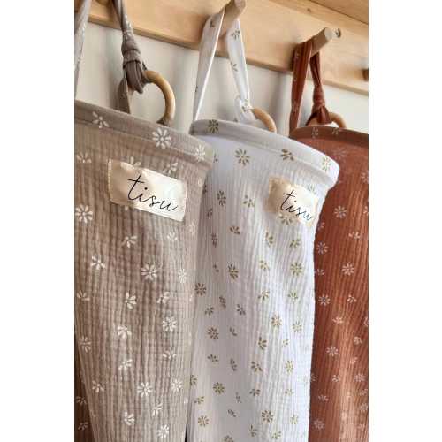 Nursing Cover for Baby Breastfeeding & Pumping | Muslin Double Gauze | Breast Feeding Apron Shawl +  Car Seat Cover in Daisy Flower Pattern