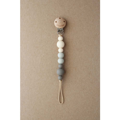 Pacifier Clip - Kira | Onyx – littleCHEW