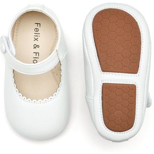 Soft Sole Baby Dress Shoes - Infant Baby Walking Shoes Moccasinss Rubber Sole Crib Shoes