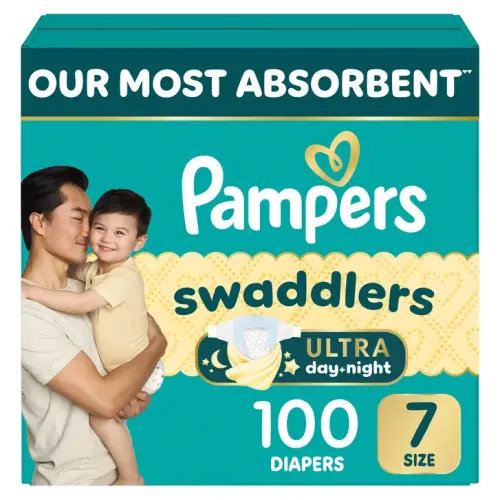 Pampers Swaddlers Ultra Diapers Sizes 3 - 7 | Costco