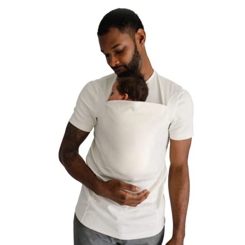 Lalabu The Dad Shirt | Hands-Free Baby Carrier for Dad with Kangaroo Pouch | Engineered for Bonding, Safety, & Comfort for Newborns Up to 15 Lbs. | CPSC Approved