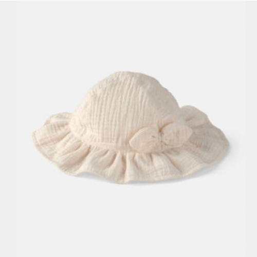 Baby Girl Bow Sun Hat - Ivory | Carter's