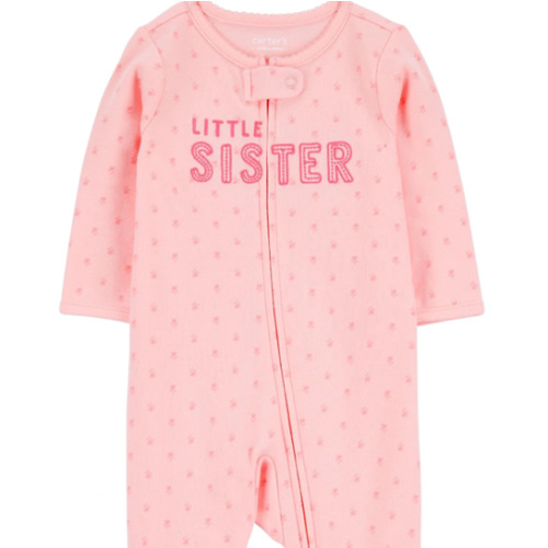 Carter's Child of Mine Baby Cotton One Piece Sleep N Play, Sizes Preemie-6/9 Months