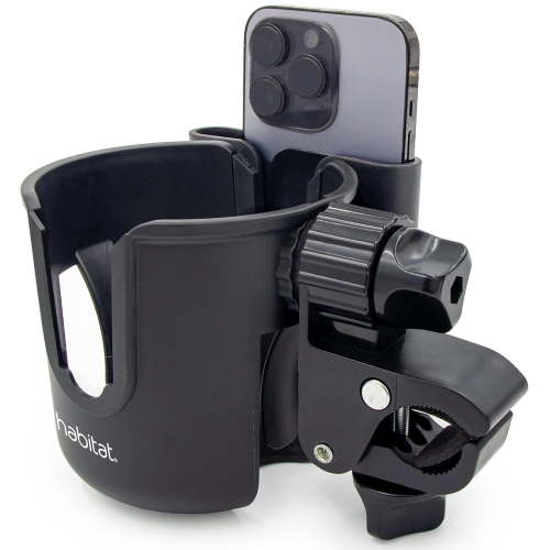 Habitat Universal Stroller Cup Holder Attachment with Phone Holder