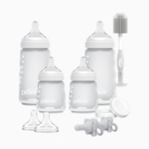 Dr. Brown's Options+ Wide-Neck Silicone Baby Bottle Set