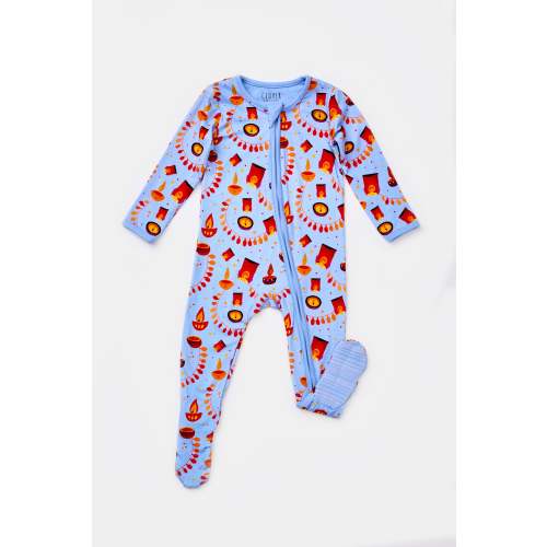 Clover Baby & Kids Diwali Footie 6-12M