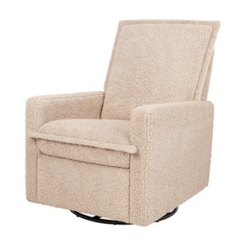 Babyletto Cali Flange Recliner and Swivel Glider - Chai Shearling