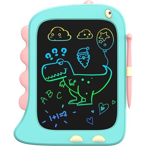 ORSEN 8.5 Inch Doodle Board Drawing Tablet - Dinosaur Toy Gift for Kids 3-7 Years Old