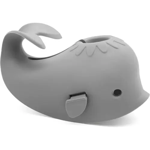 Baby Bathtub Faucet Cover, Baby Safety Protection Silicone Toys, Bath Spout Cover Baby Bathtub, Faucet Cover Baby Bathtub Silicone Whale for Kids, Toddler, Infant, Gifts for Children