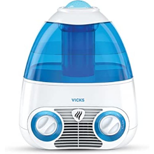 Amazon.com: Vicks Starry Night Filtered Cool Mist Humidifier, Medium to Large Rooms, 1 Gallon Tank – Cool Mist Humidifier for Baby and Kids Rooms with Light Up Star Night Light Display, Works with Vicks VapoPads : Home & Kitchen