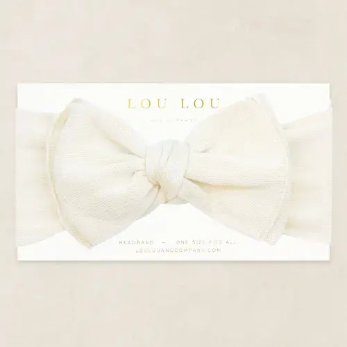 Knit Headband - Ivory