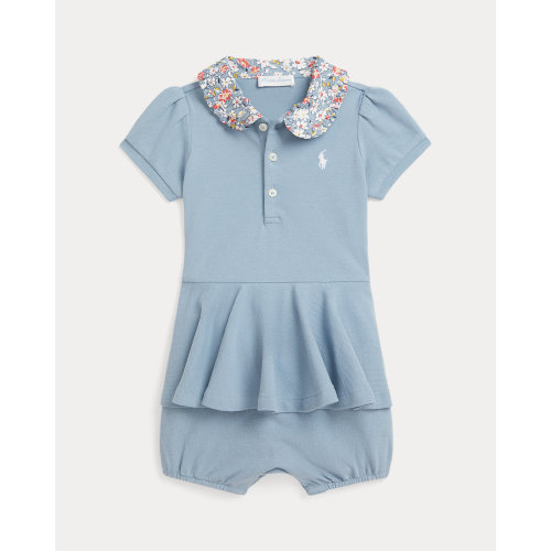 Contrast-Collar Mesh Bubble Shortall