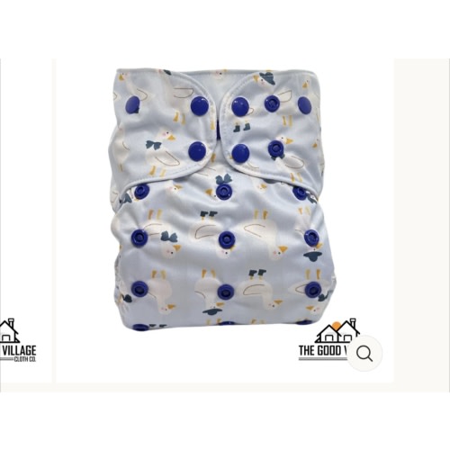 One Size Pocket Diaper - Silly Duck