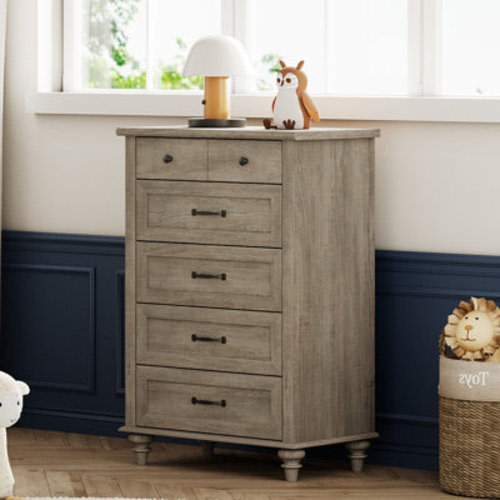 Charlton Home® Scarlett Kids 5 - Drawer Dresser & Reviews | Wayfair