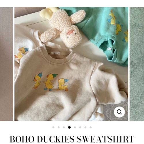 Boho Duckies Sweatshirt – The Boho Bebe