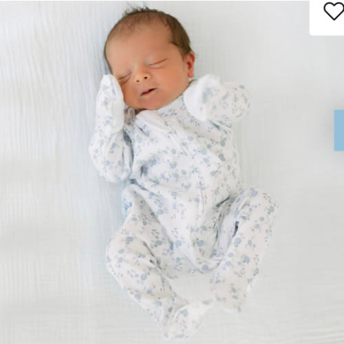 Skylar's Classics Print Zip Footie – Magnolia Baby