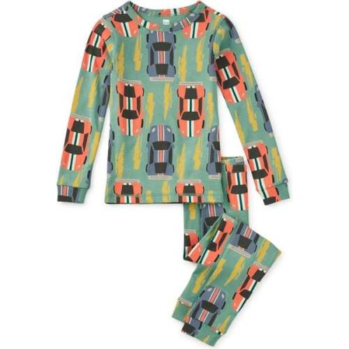 Goodnight Pajama Set, Sleep Racer Car - Tea Collection | Maisonette