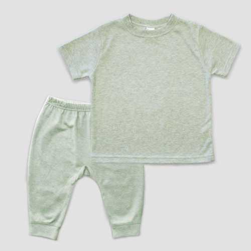 Blank Baby Jogger Set: T-Shirt & Pants, DIY Apparel