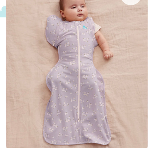 Swaddle Up™ Transition Bag 1.0 TOG Cotton Lilac Meadow