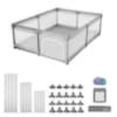 SKYSHALO Baby Playpen, 78.7 x 70.3 in. Extra Large Playpen for Babies Toddlers, Indoor/Outdoor Baby Fence Play Yard YYEWSHLBYYEWGT104001V0-250915