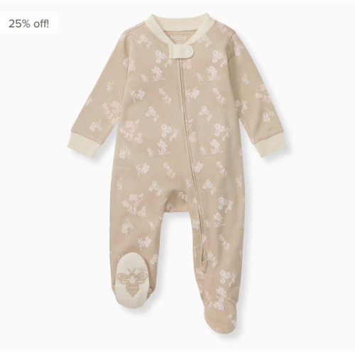 Whimsical Floral Organic Cotton Sleep & Play