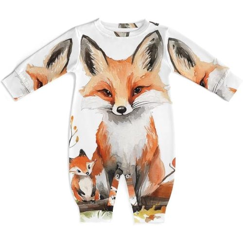 Newborn Baby Romper Clothing Cute Infant Long Sleeve Clothes Jumpsuit Playsuit One Piece Outfit for Boy Girl