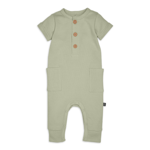 Modern Moments by Gerber Baby Boy Short Sleevee and Long Leg Romper, Sizes 0/3 Months - 24 Months