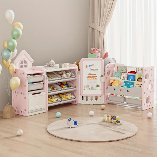 a versatile storage solution featuring 10 detachable bins a - Temu