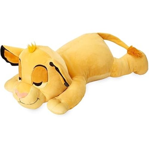 Disney Store Cuddleez Plush - Simba - Big Plush - Super Soft & Huggable Toy for Fans & Kids of All Ages - Perfect Collectible Gift, Plushy