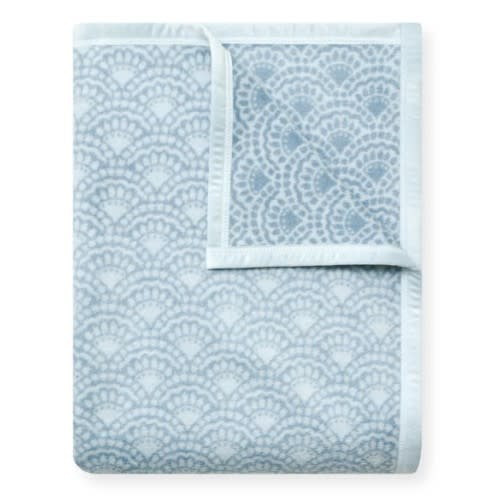 Seaside Scallops Fog Blanket