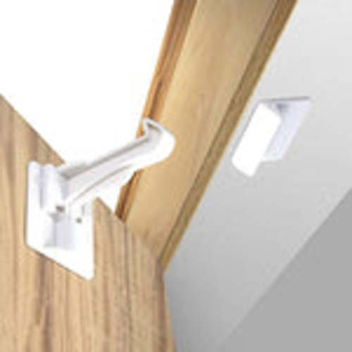 Benny Bradley's Invisible Cabinet Latch Locks