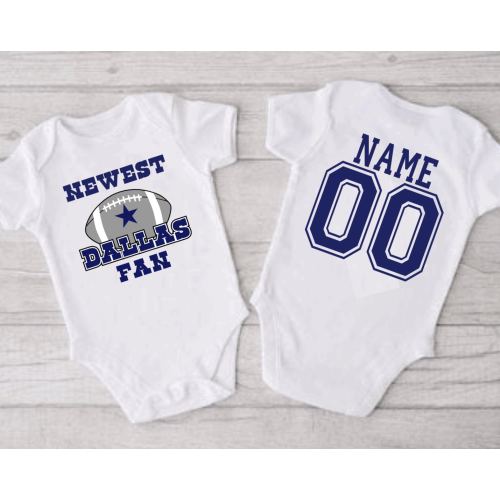 Dallas Cowboys baby bodysuit