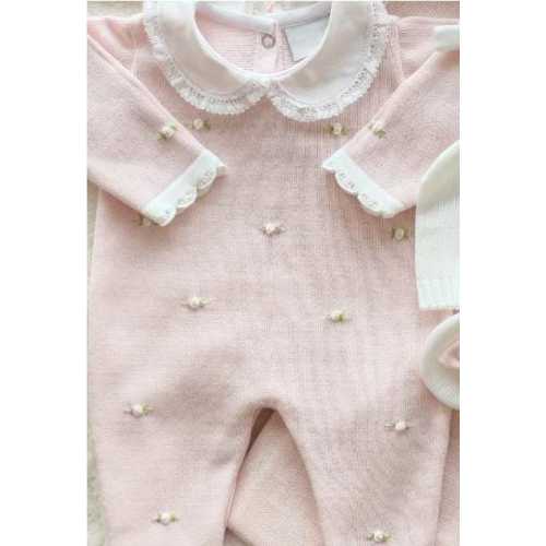 Newborn Girl Coming Home Outfit Baby Knitted Outfit Baby girl take home Spanish baby Christmas outfit baby girl newborn knitted set Florence