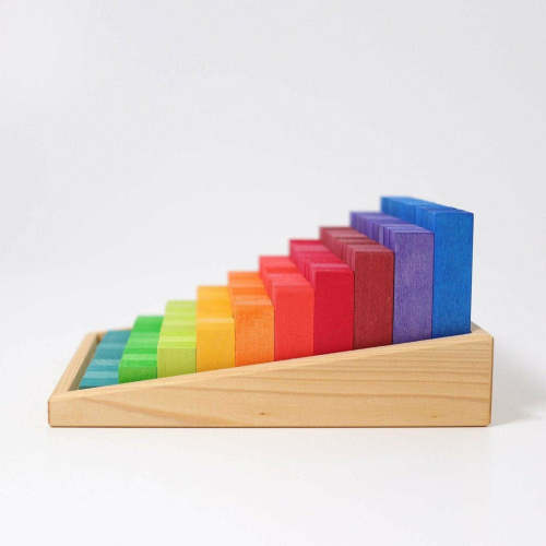 Grimm's Small Stepped Counting Blocks – The Natural Baby Company