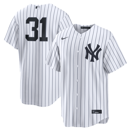 Men's New York Yankees Cam Schlittler Nike White Home Replica Jersey