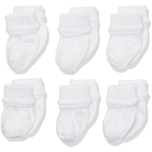 Jefferies Socks Unisex-Baby Newborn Bubble Stitch Rock-A-Bye Bootie 6 Pair Pack