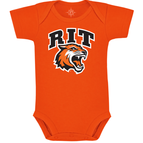 Creative Knitwear Orange Infant Bodysuit | RIT Campus Store