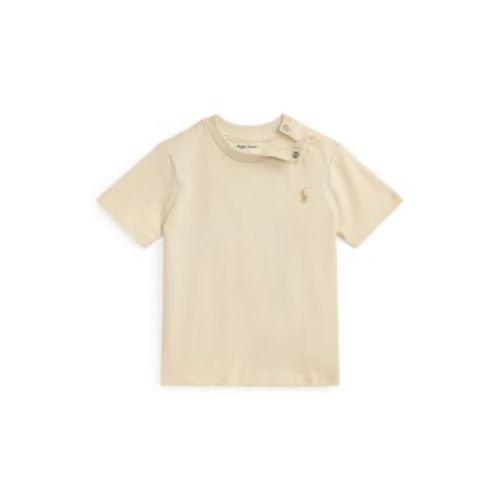 Baby Boy Cotton Jersey Crewneck Tee