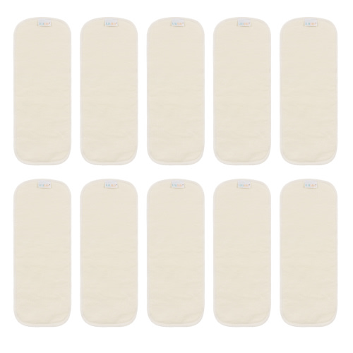 (Multi-packs)ALVABABY Hemp&Cotton Insert One Size Diaper Inserts 2.0 version