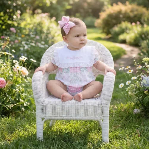 Palmer Patchwork Bib Collar Bubble – Little Bear Smocks
