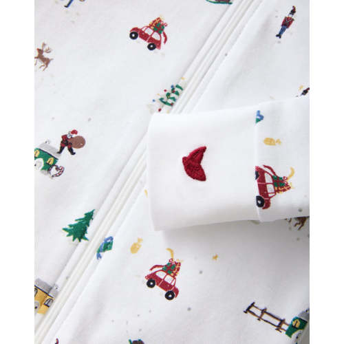 Baby’s Pima Romper in Holiday Town | Over The Moon