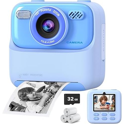 Kids Camera Instant Print for Boys and Girls