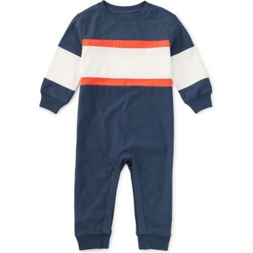 Colorblock Rugby Baby Romper, 9-12M