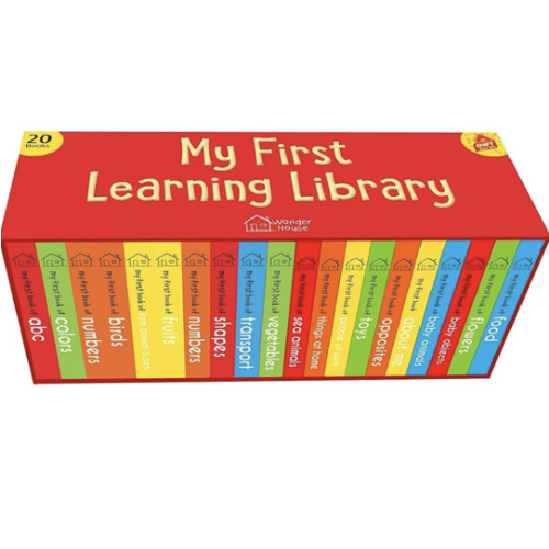 My First Complete Learning Library: Boxset of 20 Board Books Gift Set for Kids