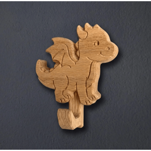 Dragon Wall Hook for Kids Room and Nursery