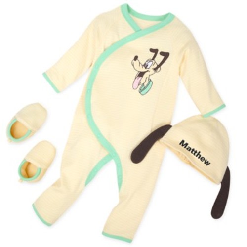 Pluto Layette Set for Baby – Personalized | Disney Store