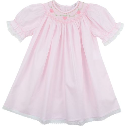 Pink Smocked Hearts Dress